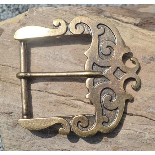 BELT BUCKLE - Antique Brass Finish