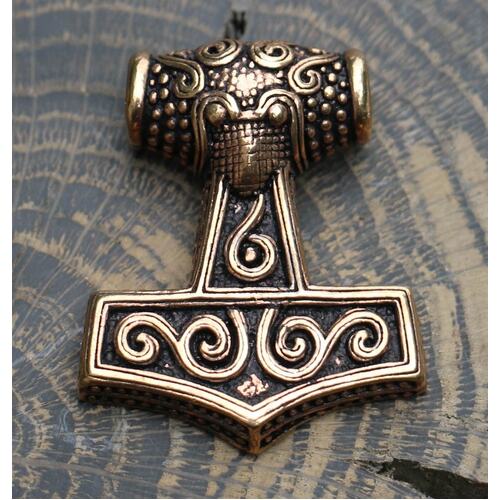 GRIMM PENDANT - Thor's Hammer - Bronze