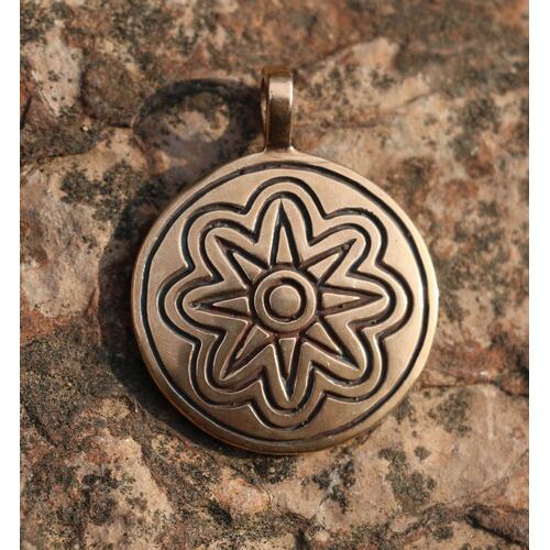 SUN IV PENDANT - Bronze Age - Bronze