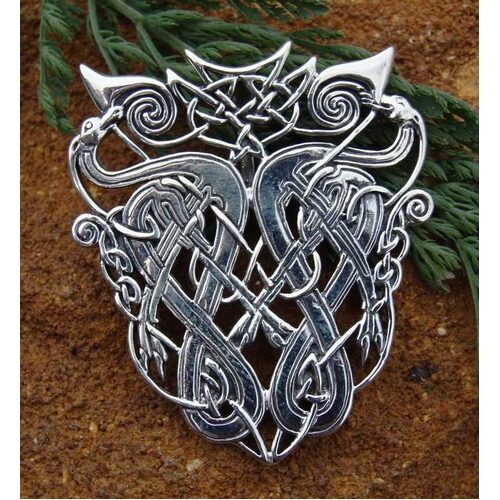 HOUNDS OF CHULAINN PENDANT - Sterling Silver