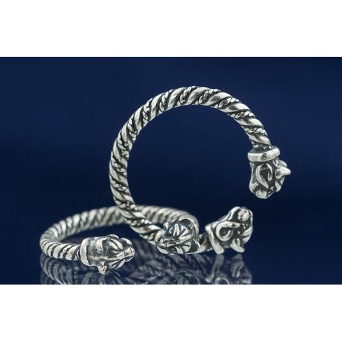 CELTIC CAT RING - Diameter 15 - 17 mm - Sterling Silver