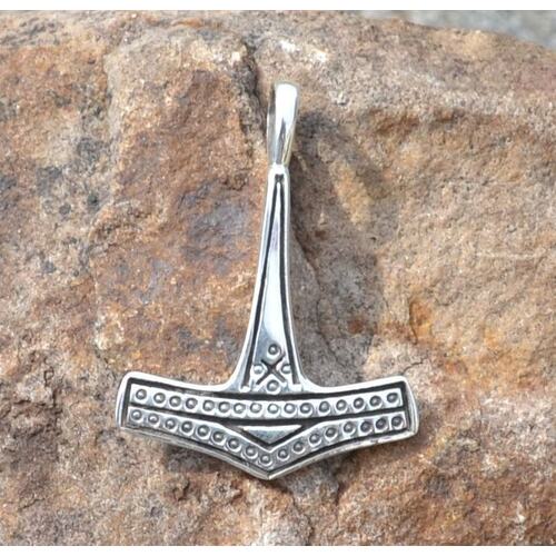 THOR'S HAMMER PENDANT - Denmark, 10th Century - Sterling Silver