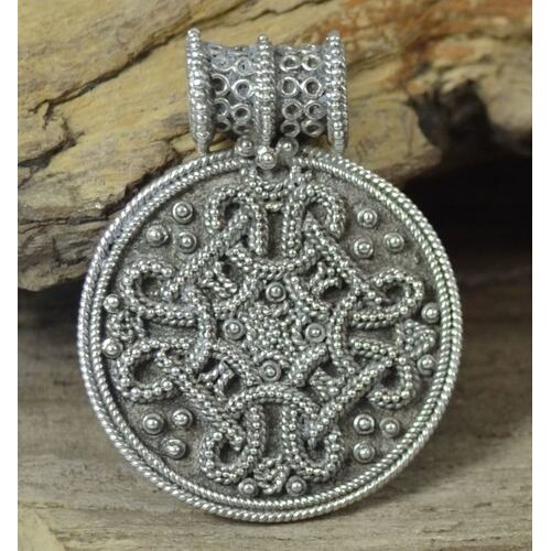 BIRKA PENDANT - Replica Viking - Sterling Silver