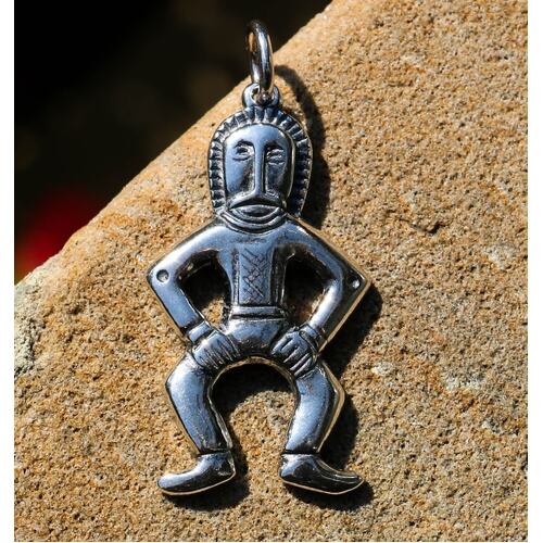 MAN FROM MARTYNIVKA PENDANT - Sterling Silver