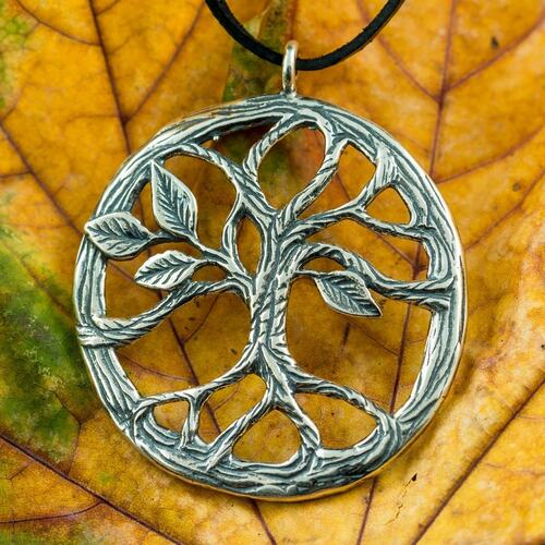 YGGDRASIL TREE PENDANT - Sterling Silver