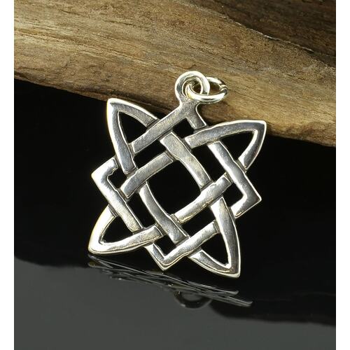 STAR OF SVAROG PENDANT - Sterling Silver