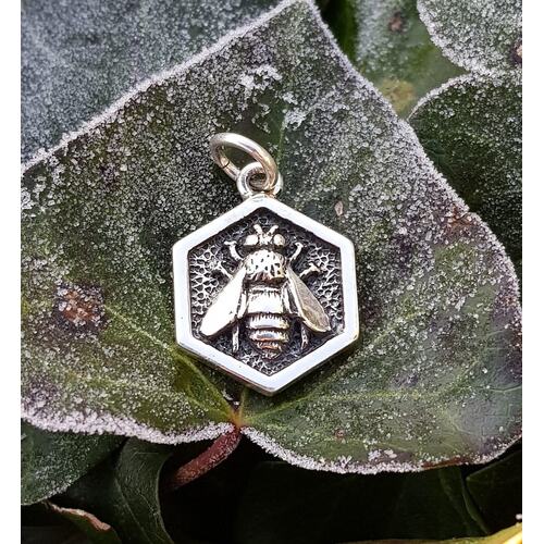 BEE PENDANT - Sterling Silver