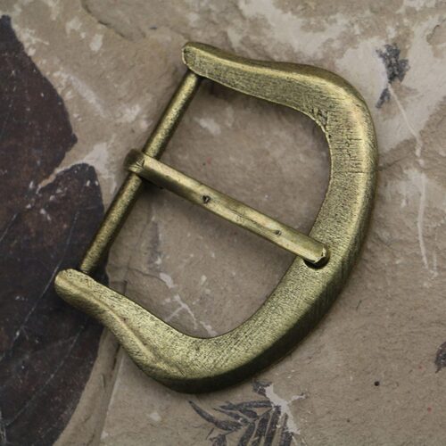 BELT BUCKLE - Medieval - Antique Brass Finish