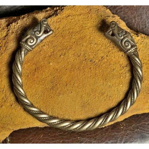 VIKING WOLF BRACELET - Burg, Sweden - Tin